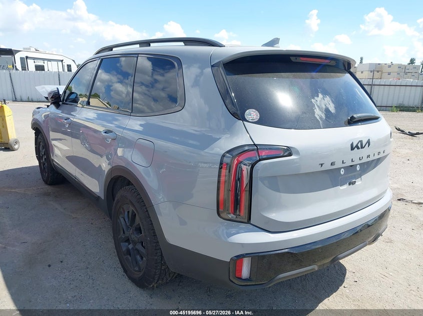 2025 Kia Telluride VIN 5XYP5DGC8SG632460 IAAI salvage auction — FRONT END, Salvage Title, sold $15,525 on 2026-07-14 (photo 3)