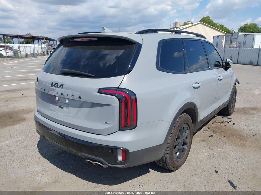 2025 Kia Telluride VIN 5XYP5DGC8SG632460 IAAI salvage auction — FRONT END, Salvage Title, sold $15,525 on 2026-07-14 (photo 4)
