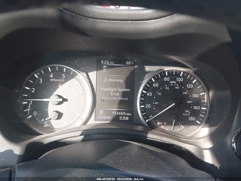 2019 Infiniti Q50 VIN JN1EV7AP8KM515273 IAAI salvage auction — REPOSSESSION, Original (Texas), sold $2,150 on 2026-07-14 (photo 7)