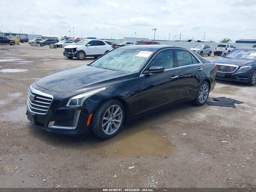 2019 Cadillac Cts VIN 1G6AR5SX9K0110651 IAAI salvage auction — HAIL, Original (Texas), sold $7,600 on 2026-08-05 (photo 2)