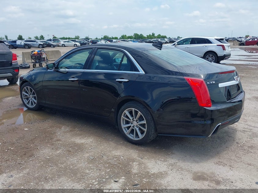 2019 Cadillac Cts VIN 1G6AR5SX9K0110651 IAAI salvage auction — HAIL, Original (Texas), sold $7,600 on 2026-08-05 (photo 3)
