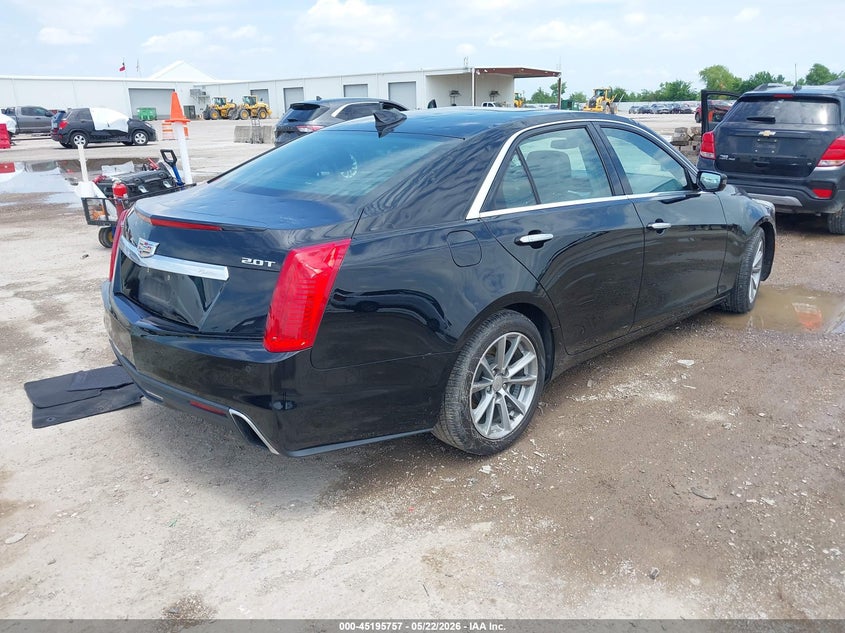 2019 Cadillac Cts VIN 1G6AR5SX9K0110651 IAAI salvage auction — HAIL, Original (Texas), sold $7,600 on 2026-08-05 (photo 4)
