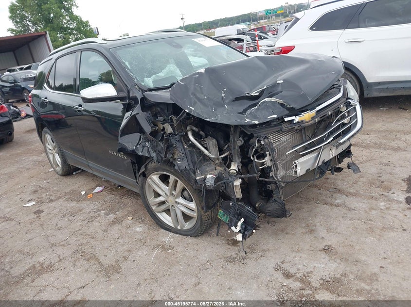 2018 Chevrolet Equinox VIN 2GNAXMEV7J6187426 IAAI salvage auction — FRONT END, Salvage Title, sold $675 on 2026-07-22 (photo 1)