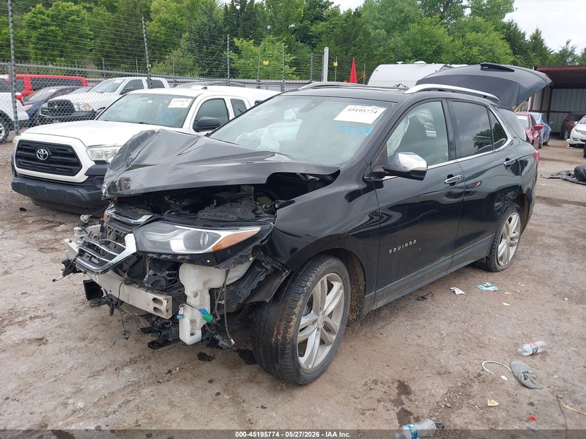2018 Chevrolet Equinox VIN 2GNAXMEV7J6187426 IAAI salvage auction — FRONT END, Salvage Title, sold $675 on 2026-07-22 (photo 2)