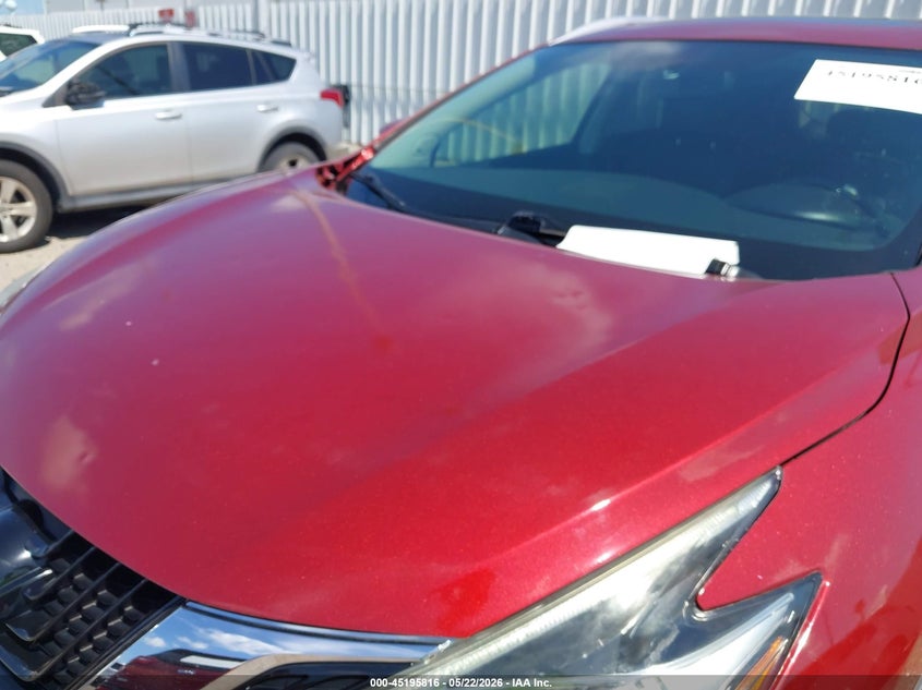 2017 Nissan Murano VIN 5N1AZ2MG6HN113295 IAAI salvage auction — HAIL, Original (Texas), sold $4,075 on 2026-07-09 (photo 6)