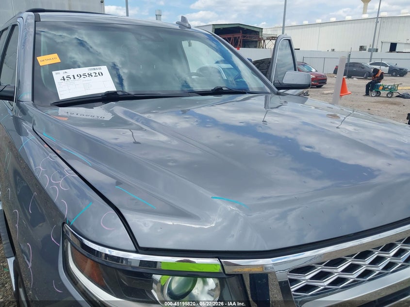 2019 Chevrolet Suburban VIN 1GNSCHKC1KR262282 IAAI salvage auction — HAIL, Original (Texas), sold $7,100 on 2026-07-09 (photo 6)