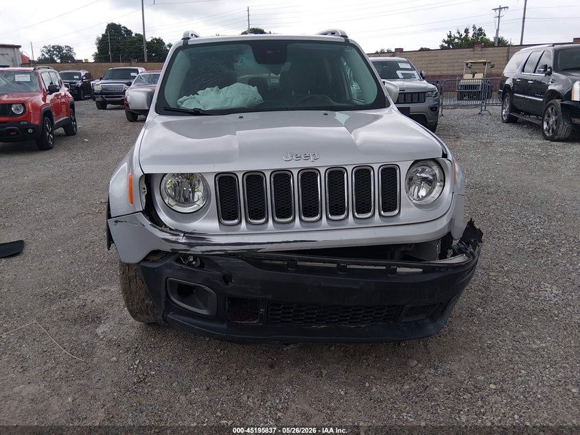 2017 Jeep Renegade VIN ZACCJBDB5HPE50895 IAAI salvage auction — FRONT END, Salvage (Missouri), sold $550 on 2026-08-17 (photo 6)