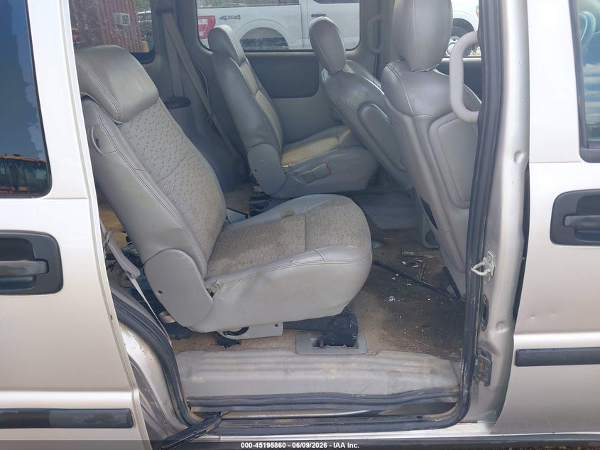2008 Chevrolet Uplander VIN 1GNDU23138D108985 IAAI salvage auction — FRONT END, Clear (Mississippi), sold $350 on 2026-07-09 (photo 8)