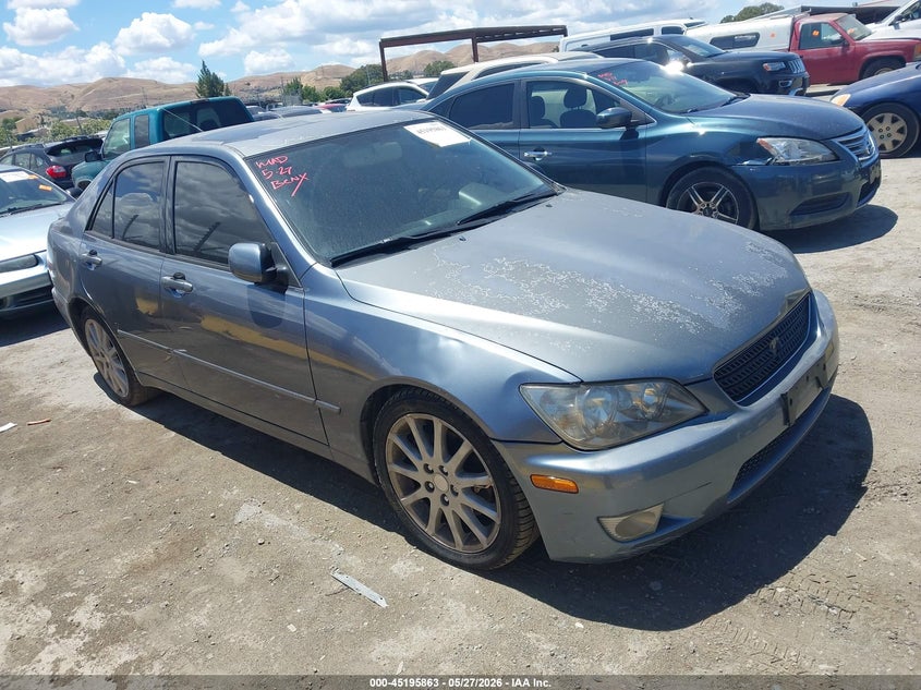 2004 Lexus Is VIN JTHBD192340088828 IAAI salvage auction — NORMAL WEAR, Clear - Dealer Only (California), sold $600 on 2026-07-09 (photo 1)
