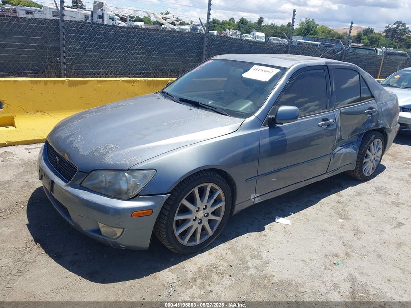 2004 Lexus Is VIN JTHBD192340088828 IAAI salvage auction — NORMAL WEAR, Clear - Dealer Only (California), sold $600 on 2026-07-09 (photo 2)