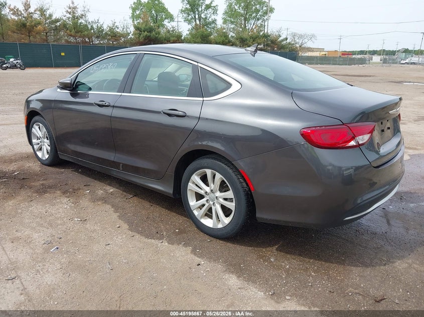 2016 Chrysler 200 VIN 1C3CCCABXGN168414 IAAI salvage auction — FRONT END, Salvage Title, sold $1,850 on 2026-07-29 (photo 3)