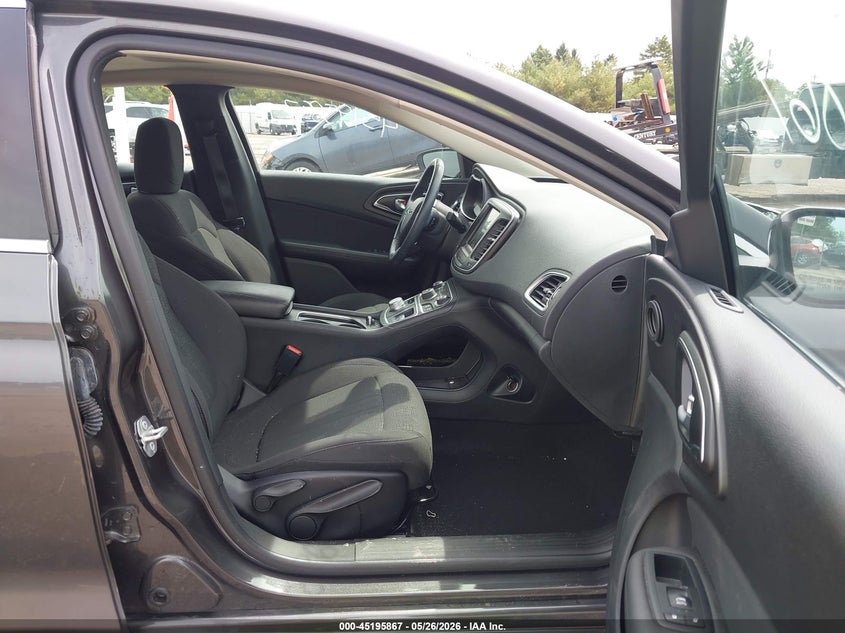 2016 Chrysler 200 VIN 1C3CCCABXGN168414 IAAI salvage auction — FRONT END, Salvage Title, sold $1,850 on 2026-07-29 (photo 5)