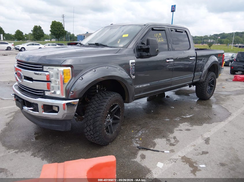 2017 Ford F250 VIN 1FT7W2BT3HEC08307 IAAI salvage auction — HAIL, Salvage Title, sold $12,400 on 2026-07-25 (photo 2)