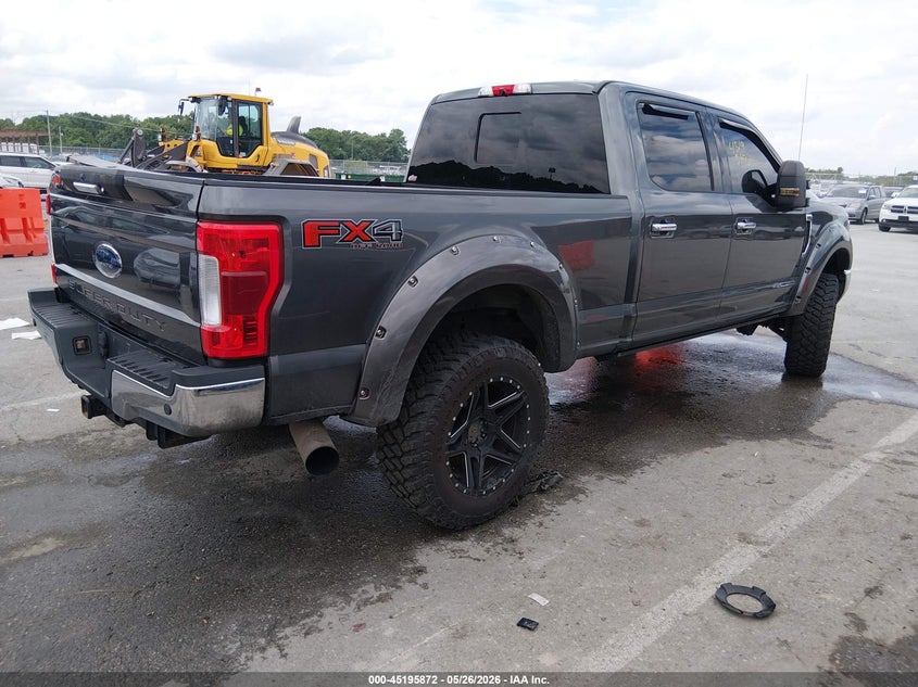 2017 Ford F250 VIN 1FT7W2BT3HEC08307 IAAI salvage auction — HAIL, Salvage Title, sold $12,400 on 2026-07-25 (photo 4)