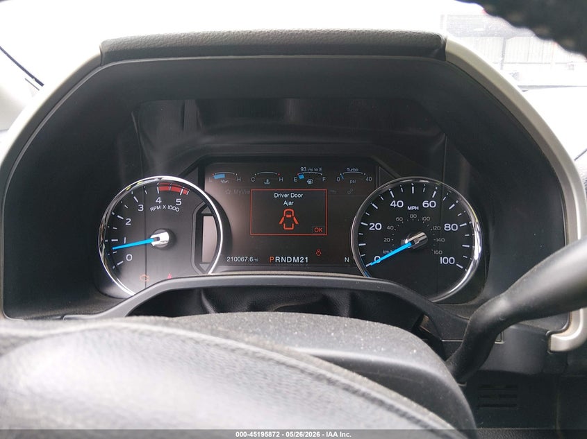 2017 Ford F250 VIN 1FT7W2BT3HEC08307 IAAI salvage auction — HAIL, Salvage Title, sold $12,400 on 2026-07-25 (photo 7)