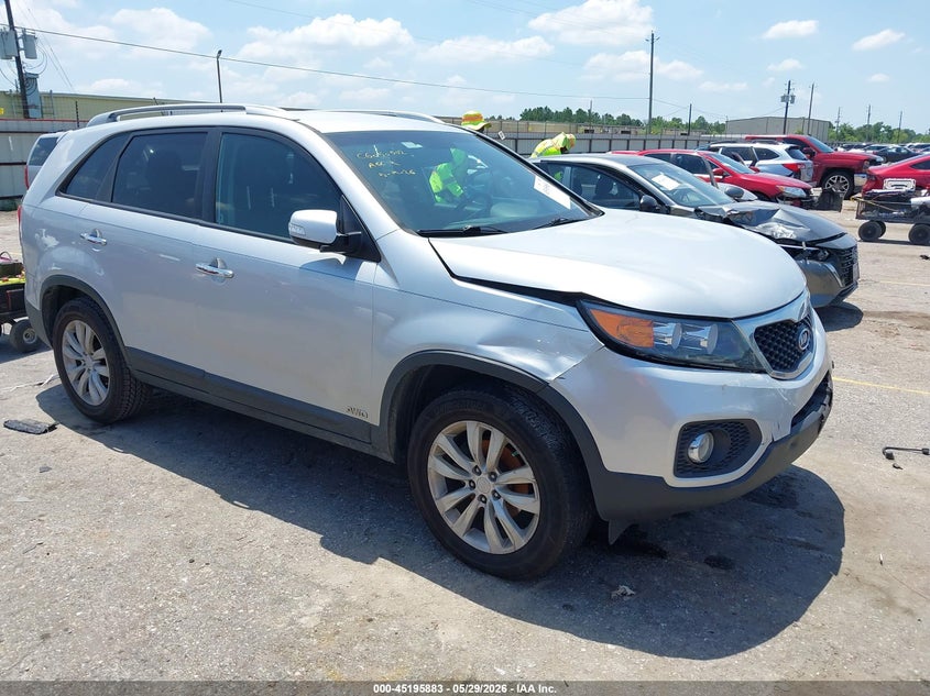 2011 Kia Sorento VIN 5XYKUDA10BG153714 IAAI salvage auction — REAR END, Salvage (Texas), sold $1,450 on 2026-07-09 (photo 1)