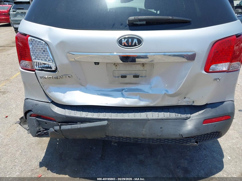 2011 Kia Sorento VIN 5XYKUDA10BG153714 IAAI salvage auction — REAR END, Salvage (Texas), sold $1,450 on 2026-07-09 (photo 6)
