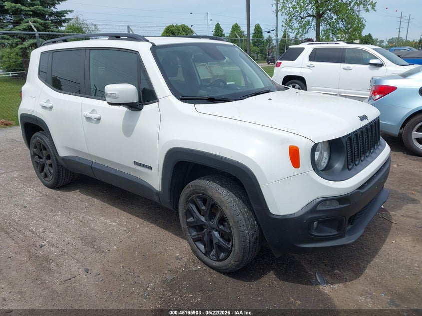 2018 Jeep Renegade VIN ZACCJBBB4JPH99829 IAAI salvage auction — REAR END, Clear (Michigan), sold $3,150 on 2026-07-09 (photo 1)