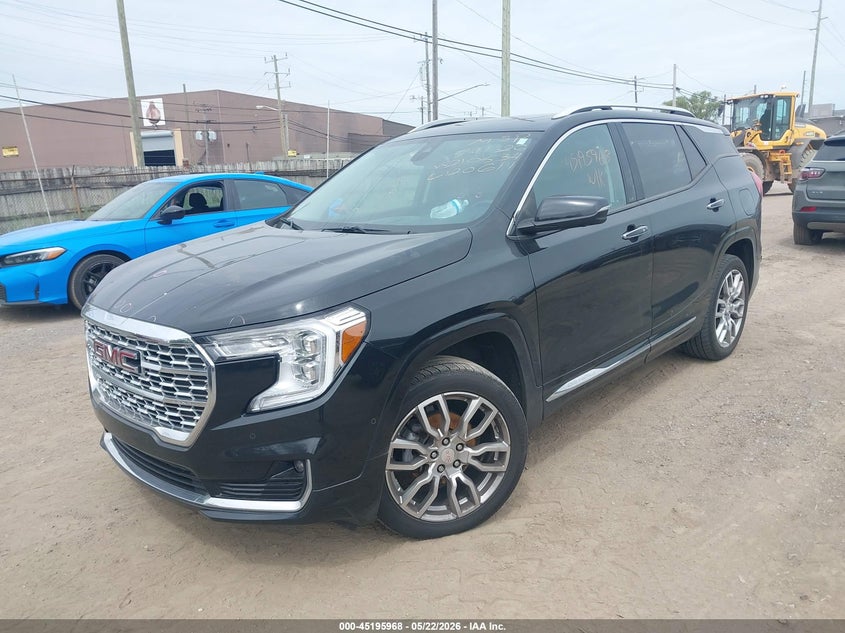 2022 Gmc Terrain VIN 3GKALXEV1NL210534 IAAI salvage auction — REAR END, Salvage Title, sold $10,100 on 2026-08-20 (photo 2)