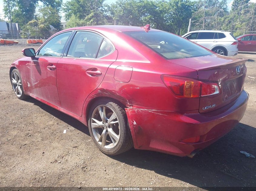 2010 Lexus Is VIN JTHBF5C21A5109491 IAAI salvage auction — FRONT END, Salvage (New Jersey), sold $600 on 2026-07-26 (photo 6)