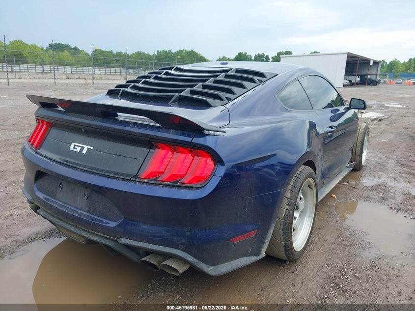 2019 Ford Mustang VIN 1FA6P8CF4K5108735 IAAI salvage auction — FRONT END, Salvage Title, sold $8,500 on 2026-08-21 (photo 4)