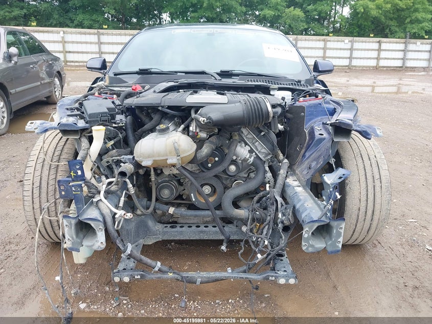2019 Ford Mustang VIN 1FA6P8CF4K5108735 IAAI salvage auction — FRONT END, Salvage Title, sold $8,500 on 2026-08-21 (photo 6)