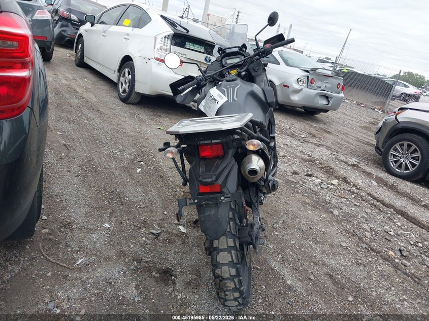 2023 Kawasaki Klr 650 VIN ML5KLEH19PDA17910 IAAI salvage auction — RIGHT SIDE, Salvage (Indiana), sold $1,850 on 2026-07-14 (photo 6)