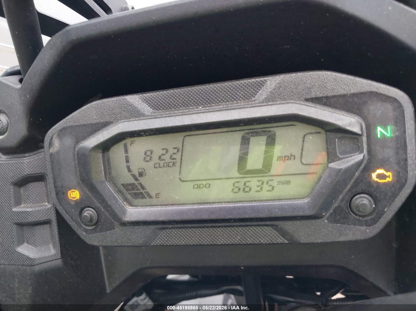 2023 Kawasaki Klr 650 VIN ML5KLEH19PDA17910 IAAI salvage auction — RIGHT SIDE, Salvage (Indiana), sold $1,850 on 2026-07-14 (photo 7)