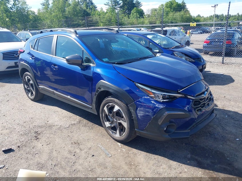 2025 Subaru Xv VIN 4S4GUHM60S3745716 IAAI salvage auction — LEFT FRONT, Salvage Title, sold $7,000 on 2026-07-24 (photo 1)