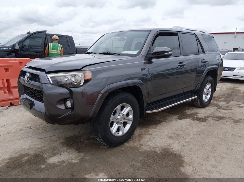 2016 Toyota 4runner VIN JTEZU5JR4G5135741 IAAI salvage auction — RIGHT SIDE, Salvage Title, sold $13,950 on 2026-07-10 (photo 2)