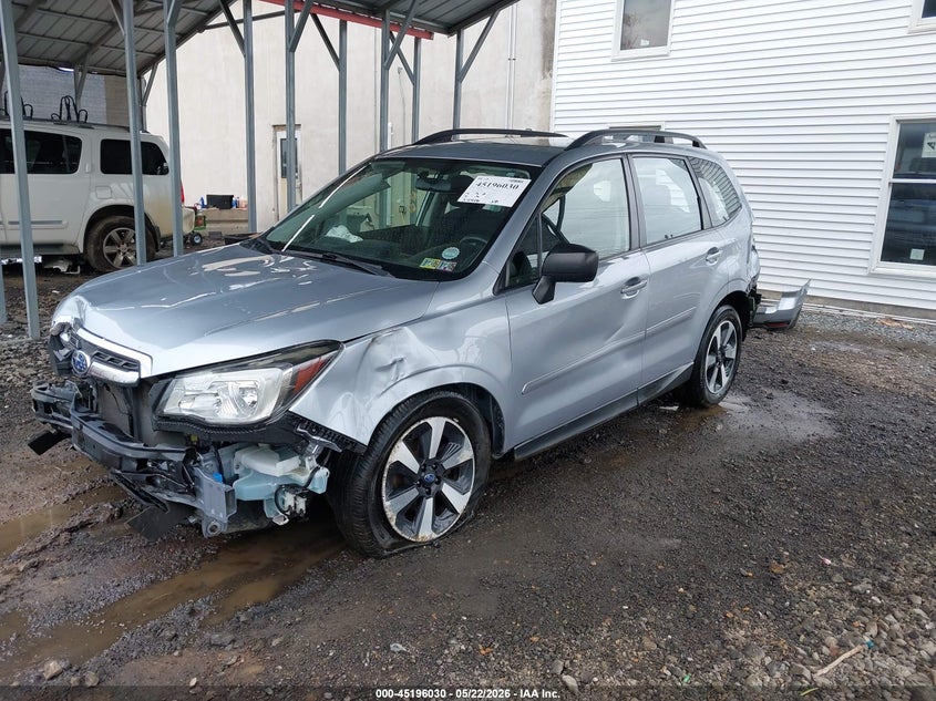 2017 Subaru Forester VIN JF2SJABC5HH478058 IAAI salvage auction — FRONT END, Salvage (Pennsylvania), sold $450 on 2026-07-13 (photo 2)