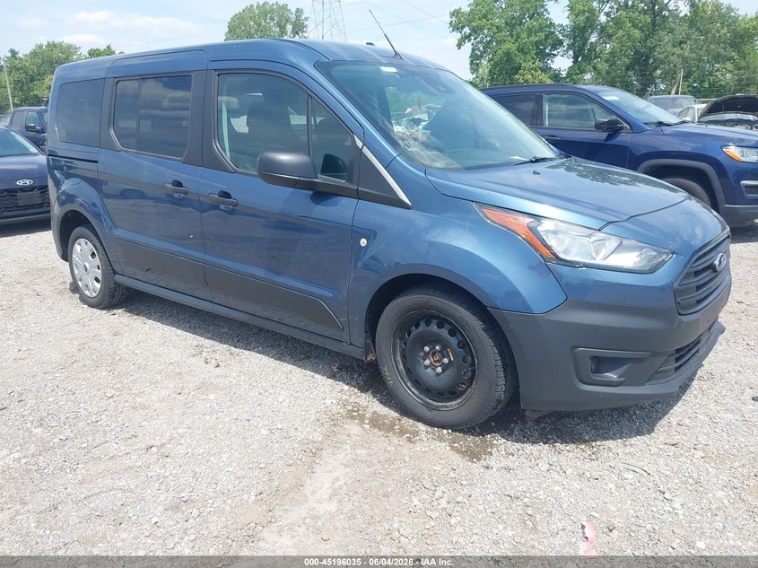2021 Ford Transit connect VIN NM0GE9E23M1490686 IAAI salvage auction — NORMAL WEAR, Sf97 (Indiana), sold $13,350 on 2026-07-20 (photo 1)