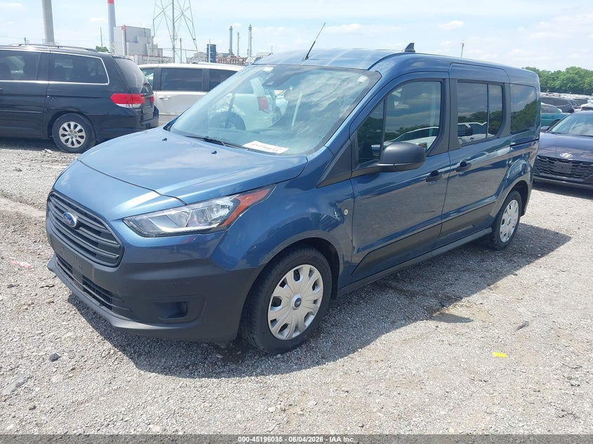 2021 Ford Transit connect VIN NM0GE9E23M1490686 IAAI salvage auction — NORMAL WEAR, Sf97 (Indiana), sold $13,350 on 2026-07-20 (photo 2)