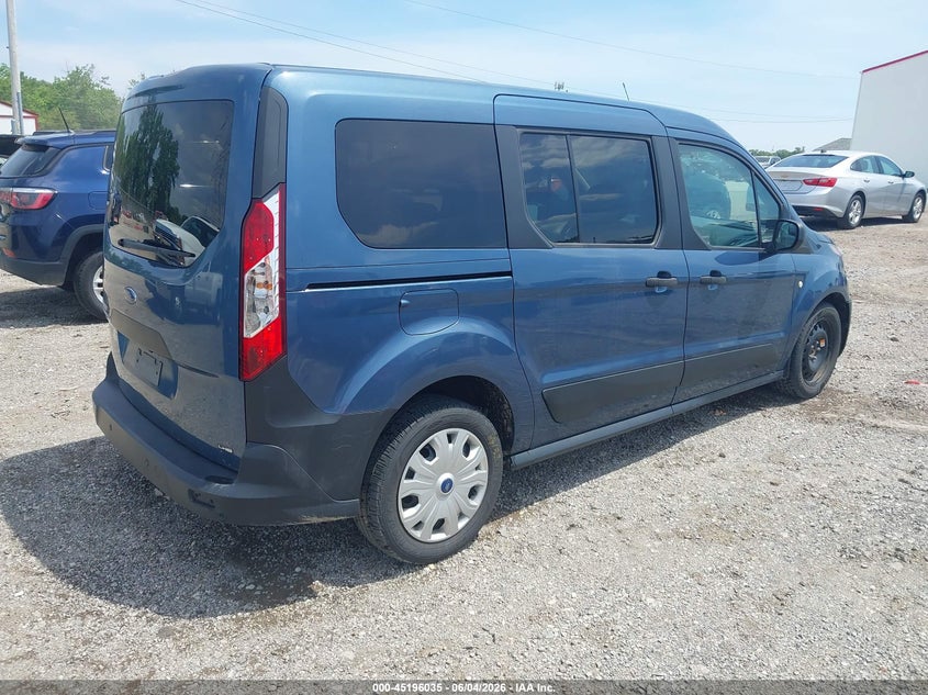 2021 Ford Transit connect VIN NM0GE9E23M1490686 IAAI salvage auction — NORMAL WEAR, Sf97 (Indiana), sold $13,350 on 2026-07-20 (photo 4)