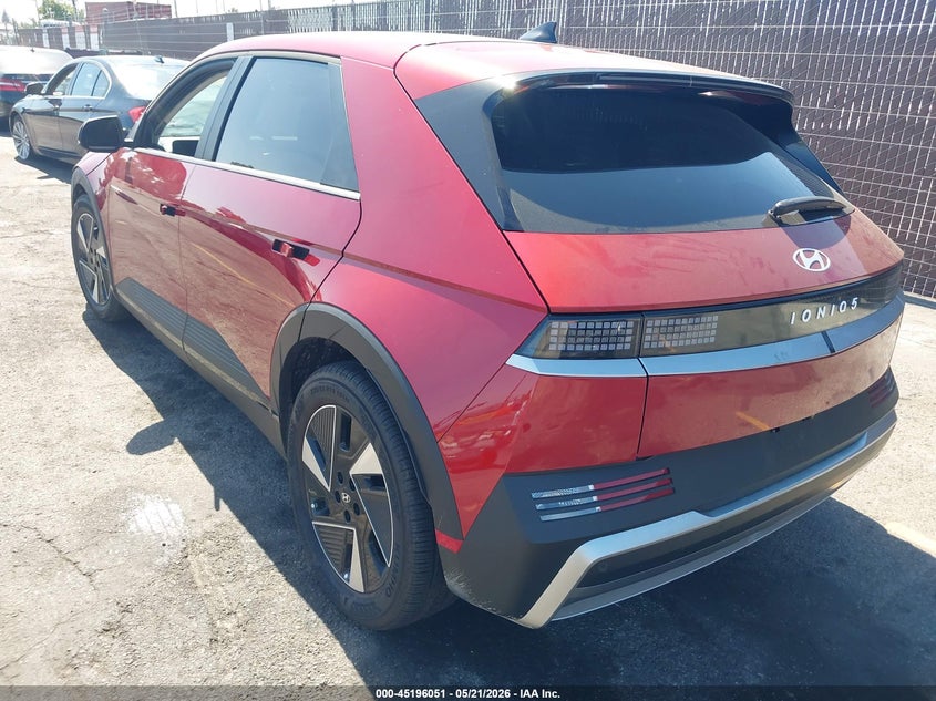 2026 Hyundai Ioniq 5 VIN 7YAKN4DA8TY045223 IAAI salvage auction — RIGHT FRONT, Salvage (California), sold $12,100 on 2026-08-21 (photo 3)