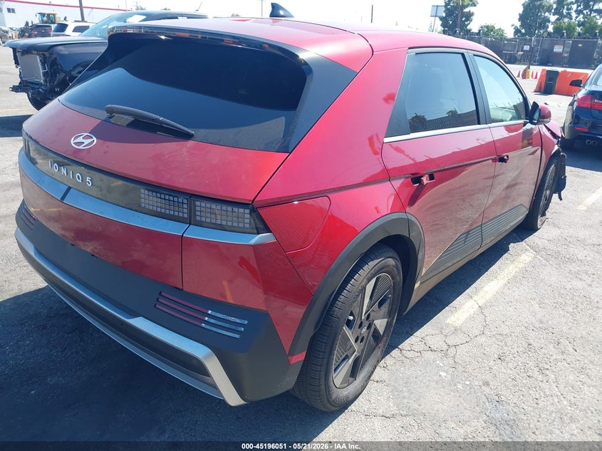 2026 Hyundai Ioniq 5 VIN 7YAKN4DA8TY045223 IAAI salvage auction — RIGHT FRONT, Salvage (California), sold $12,100 on 2026-08-21 (photo 4)