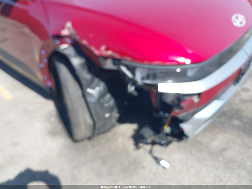 2026 Hyundai Ioniq 5 VIN 7YAKN4DA8TY045223 IAAI salvage auction — RIGHT FRONT, Salvage (California), sold $12,100 on 2026-08-21 (photo 6)