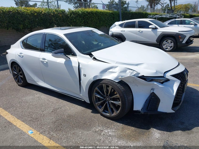 2023 Lexus VIN JTHGZ1B29P5061528 IAAI salvage auction — FRONT END, Salvage (California), sold $17,150 on 2026-07-14 (photo 1)