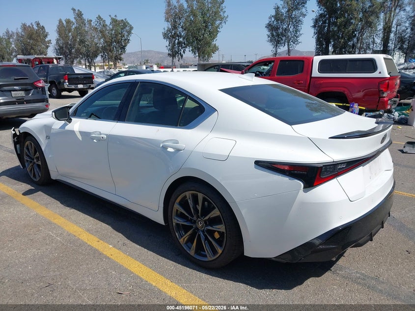 2023 Lexus VIN JTHGZ1B29P5061528 IAAI salvage auction — FRONT END, Salvage (California), sold $17,150 on 2026-07-14 (photo 3)