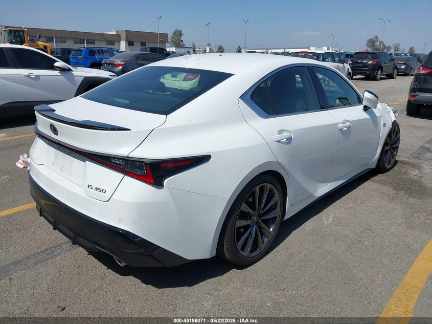 2023 Lexus VIN JTHGZ1B29P5061528 IAAI salvage auction — FRONT END, Salvage (California), sold $17,150 on 2026-07-14 (photo 4)
