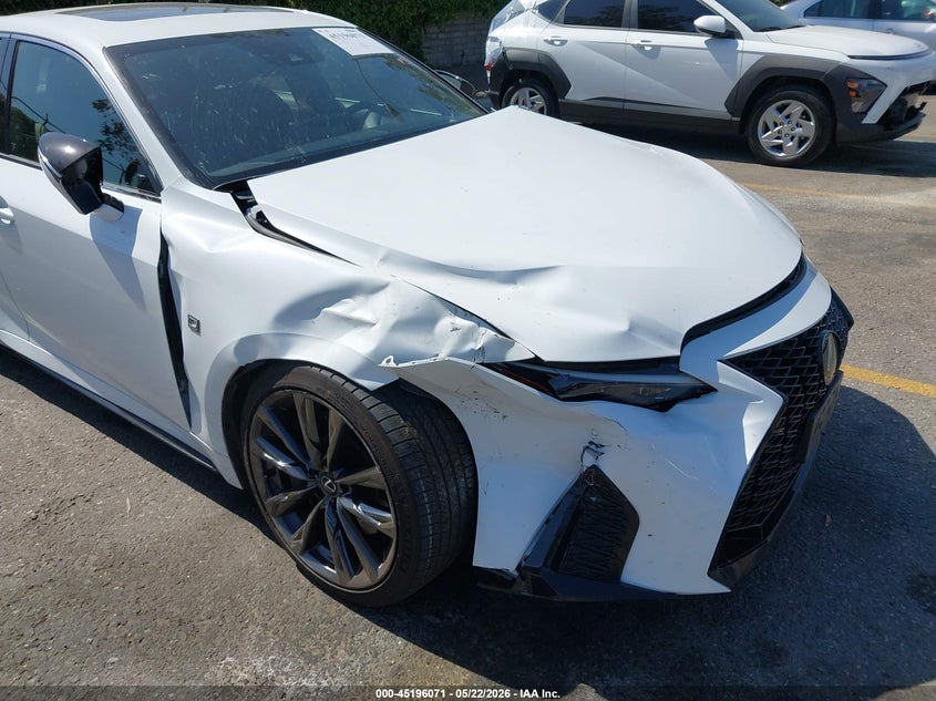 2023 Lexus VIN JTHGZ1B29P5061528 IAAI salvage auction — FRONT END, Salvage (California), sold $17,150 on 2026-07-14 (photo 6)