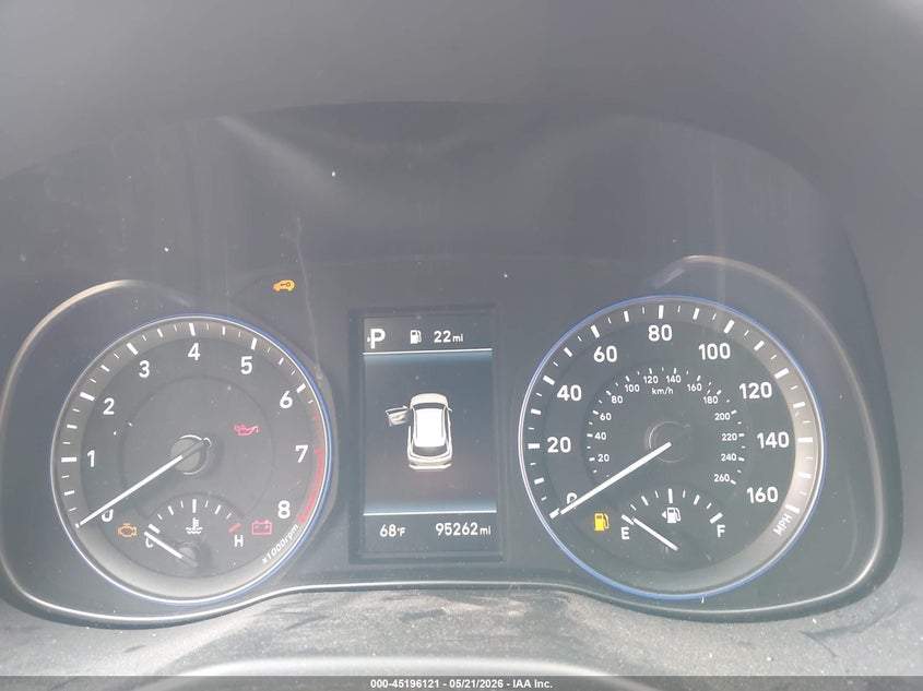 2021 Hyundai Kona VIN KM8K3CA5XMU733498 IAAI salvage auction — FRONT END, Salvage (Georgia), sold $2,200 on 2026-07-20 (photo 7)