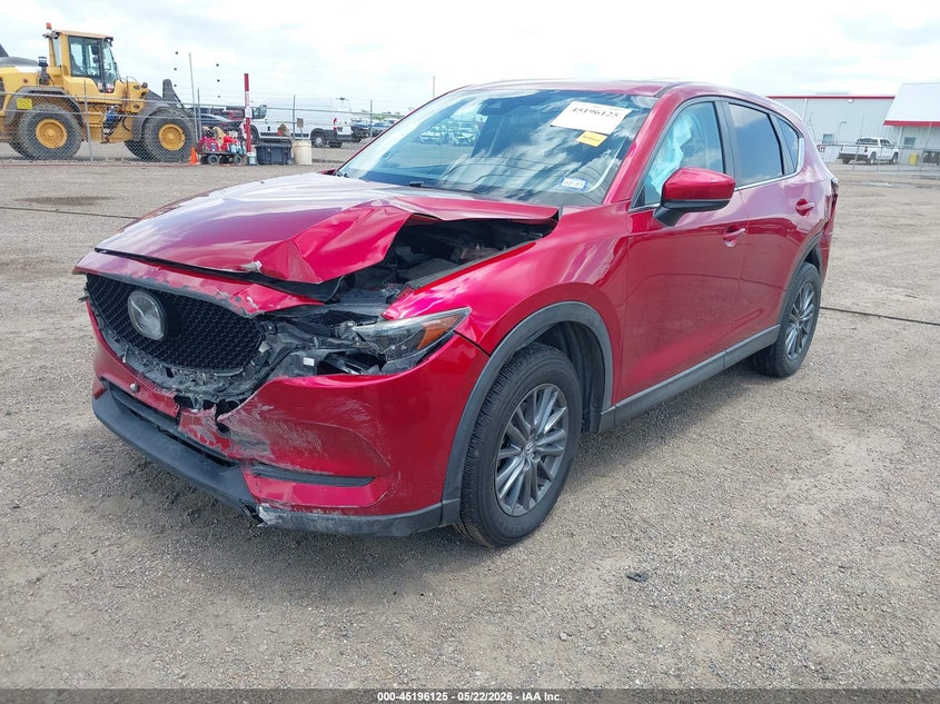 2021 Mazda Cx-5 VIN JM3KFACMXM0315056 IAAI salvage auction — FRONT END, Salvage (Texas), sold $4,600 on 2026-07-07 (photo 2)