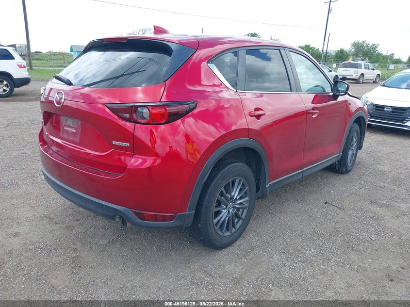 2021 Mazda Cx-5 VIN JM3KFACMXM0315056 IAAI salvage auction — FRONT END, Salvage (Texas), sold $4,600 on 2026-07-07 (photo 4)