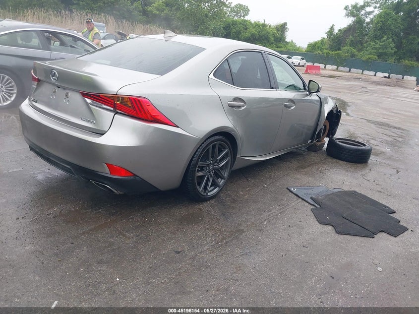2018 Lexus Is VIN JTHBA1D20J5064694 IAAI salvage auction — FRONT END, Wait Title, sold $7,800 on 2026-08-29 (photo 4)