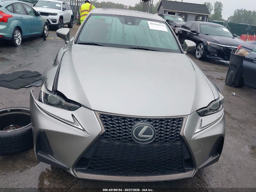 2018 Lexus Is VIN JTHBA1D20J5064694 IAAI salvage auction — FRONT END, Wait Title, sold $7,800 on 2026-08-29 (photo 6)