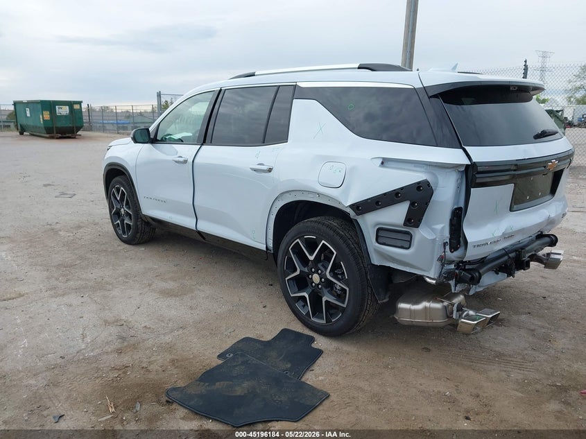 2026 Chevrolet Traverse VIN 1GNEVKKS3TJ212091 IAAI salvage auction — REAR END, Clear Claim Paid (Wisconsin), sold $23,600 on 2026-07-29 (photo 3)