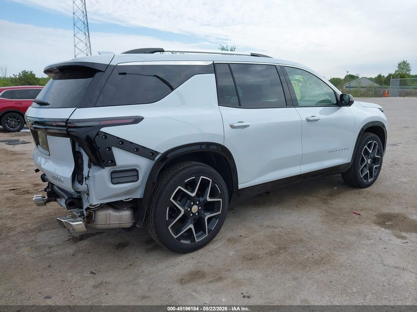 2026 Chevrolet Traverse VIN 1GNEVKKS3TJ212091 IAAI salvage auction — REAR END, Clear Claim Paid (Wisconsin), sold $23,600 on 2026-07-29 (photo 4)