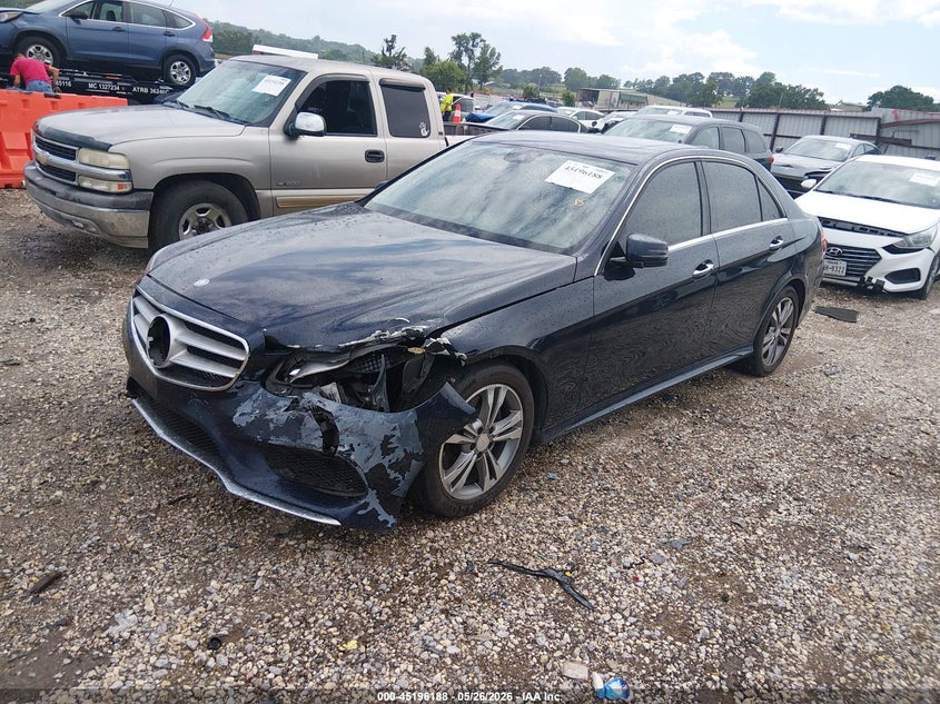 2015 Mercedes-benz E-klasse VIN WDDHF5KB6FB144779 IAAI salvage auction — FRONT END, Salvage (Arkansas), sold $1,400 on 2026-07-16 (photo 2)