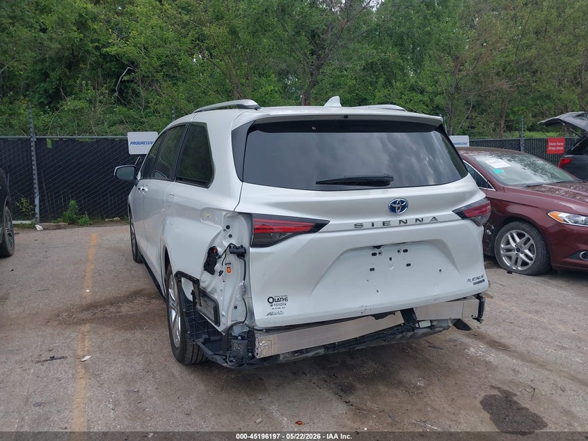 2024 Toyota Sienna VIN 5TDESKFC4RS142651 IAAI salvage auction — REAR END, Salvage (Kansas), sold $27,550 on 2026-07-08 (photo 6)